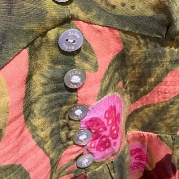 FARM Rio Guava Mini Dress EUC - Picture 9 of 9